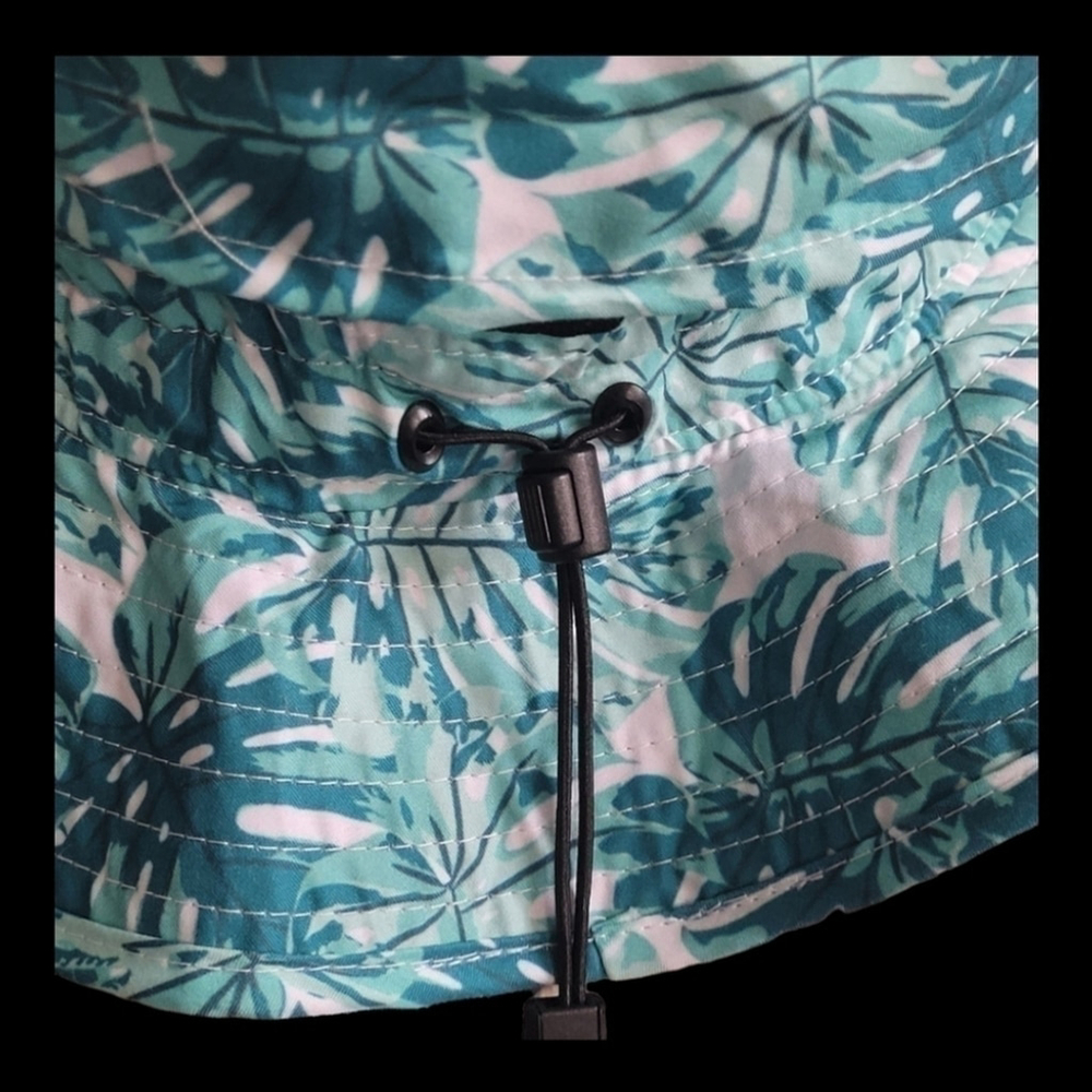 BANANA Boat | Unisex Sun Hat Blue Palms OS - Picture 8 of 16